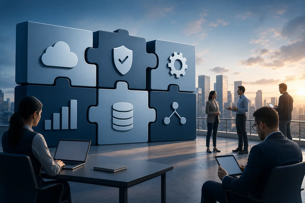 Editorial illustration for Best Enterprise Software Development Services for 2026