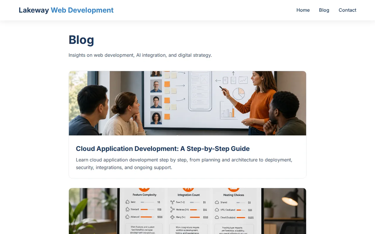 Lakeway Web Development: visual reference for 1. Lakeway Web Development (Our Top Pick)