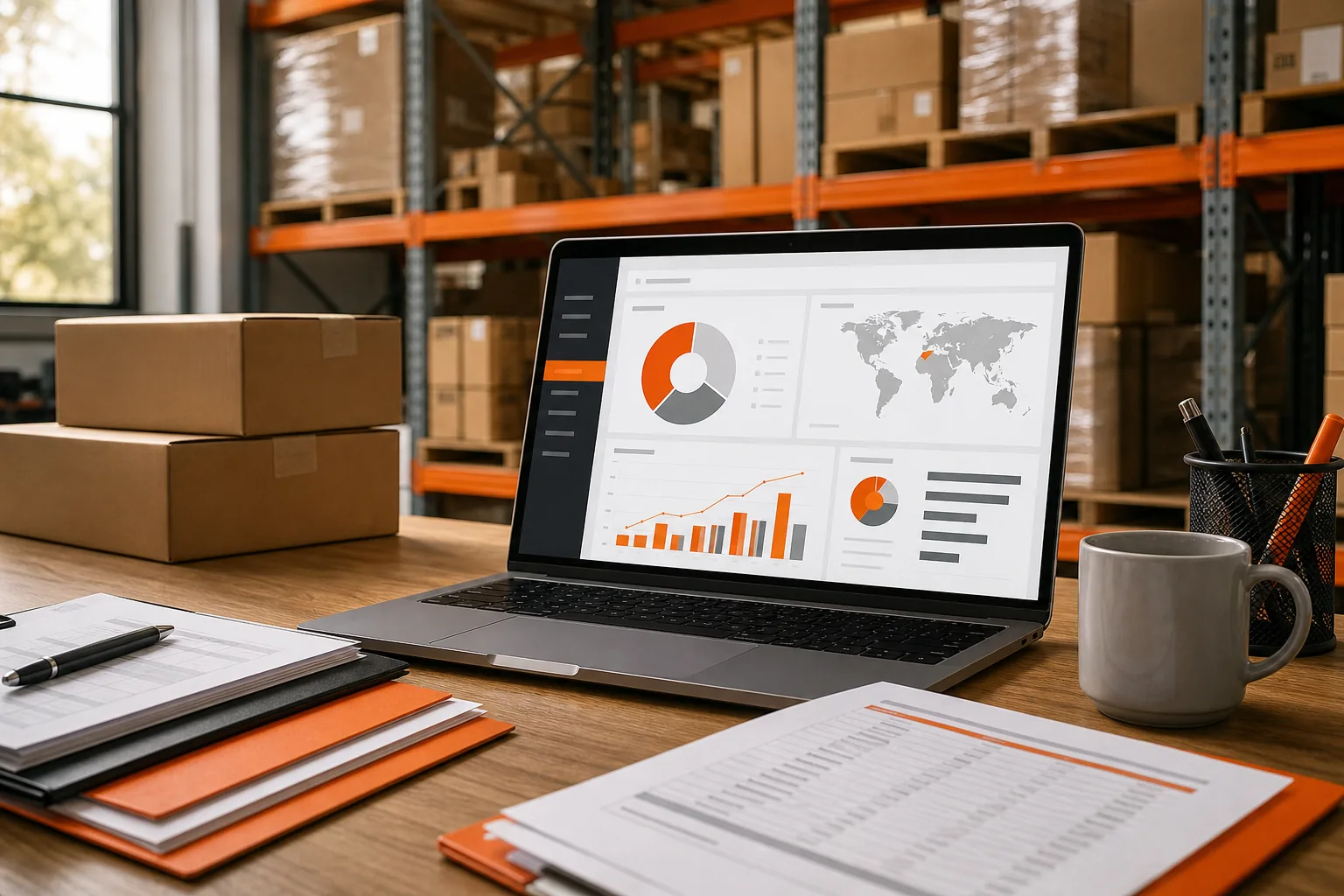 Ecommerce warehouse testing Shopify Amazon and WooCommerce ERP workflows on one inbound.