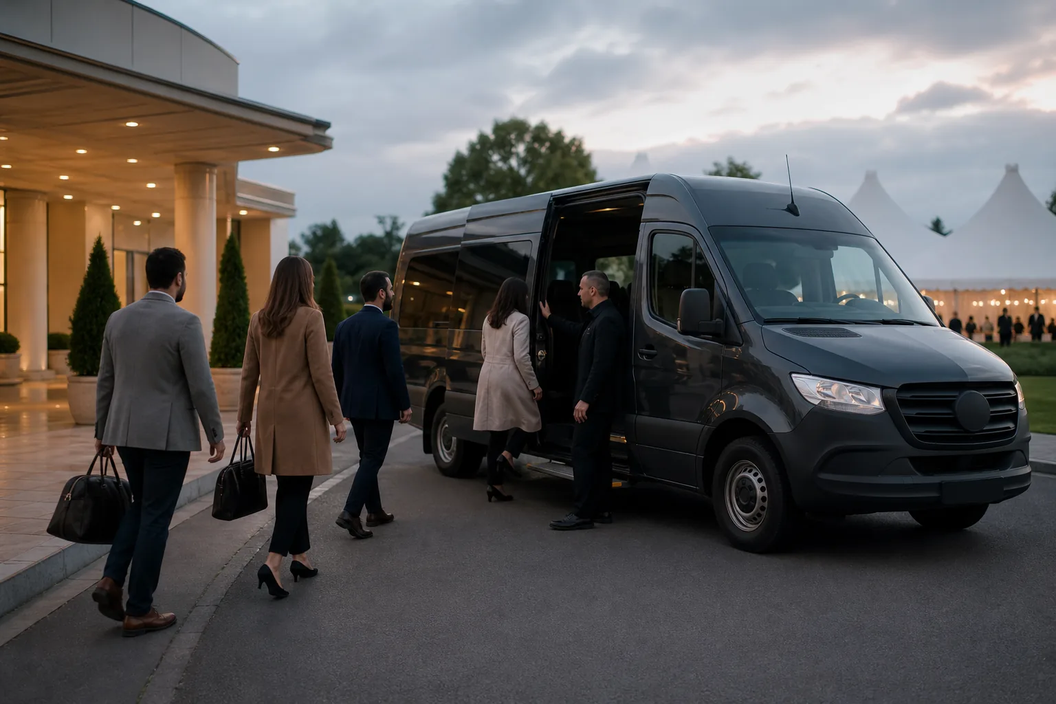 Illustration for Minibus