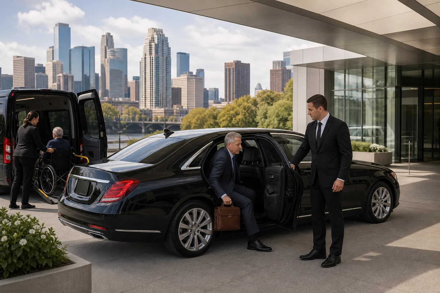 Illustration for MSP Black Car & Chauffeur Service