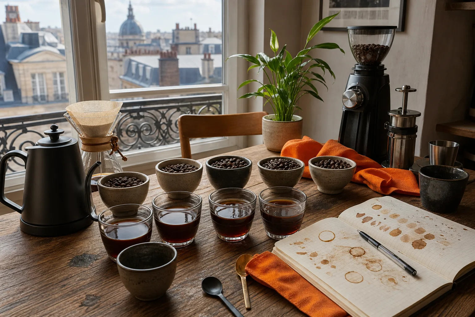 comparing coffee origins and roast levels for fair trade whole bean coffee online.