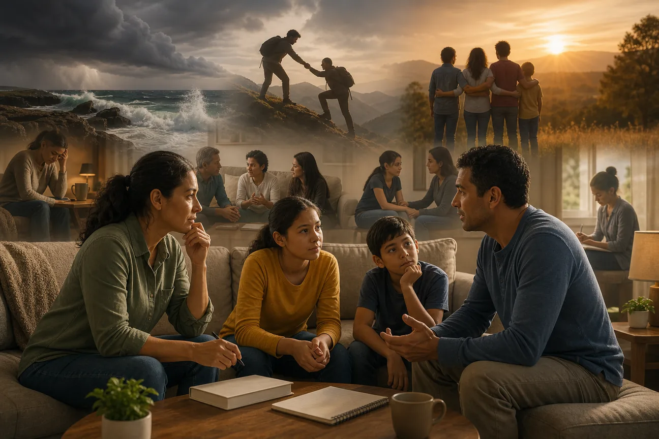 Editorial illustration for Family Resilience Training Programs Compared