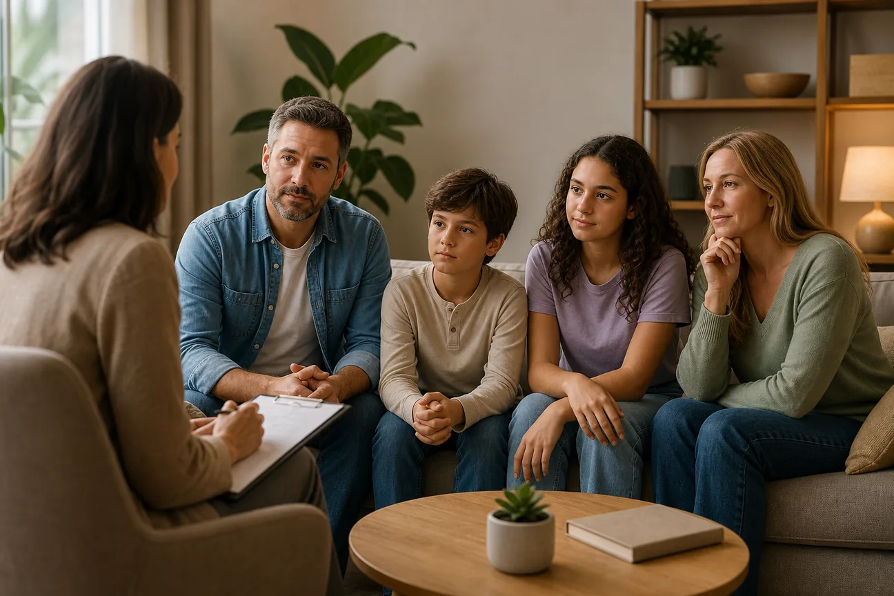 Editorial illustration for Best Family Therapy Programs: 7 Top‑Rated Options
