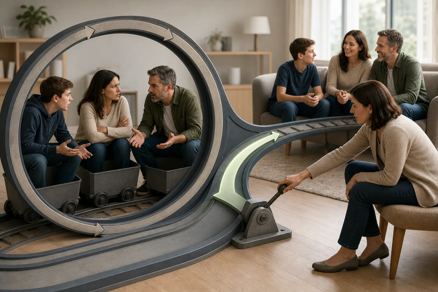 Illustration for Strategic Family Therapy