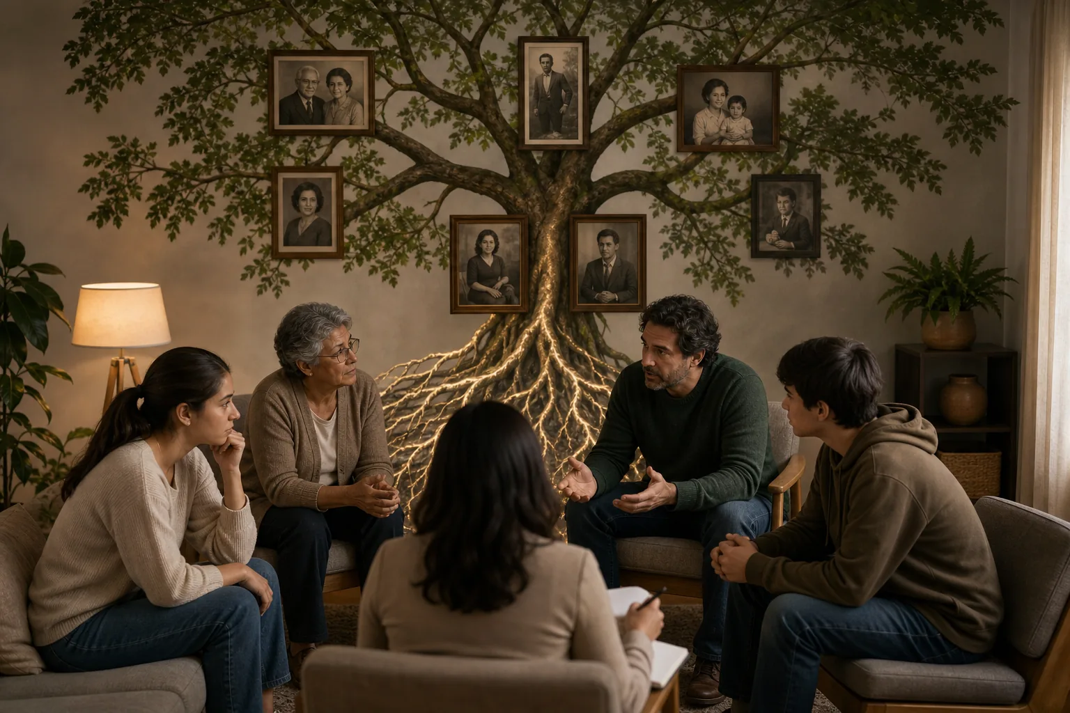 Illustration for Intergenerational Family Therapy