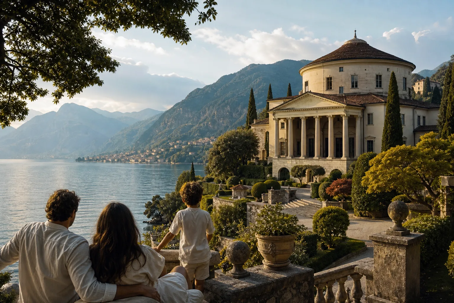 Illustration for Villa La Rotonda sul Lago