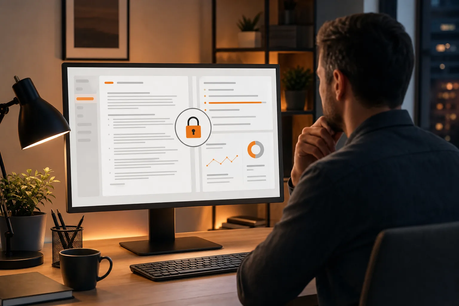 private interview transcript and post-interview report for a live AI interview assistant