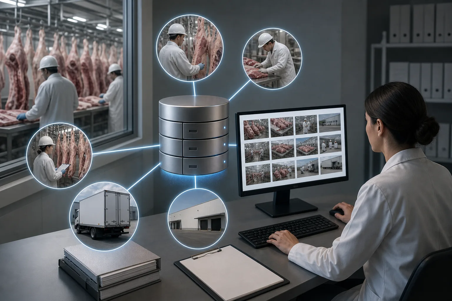 The federal USDA inspection database: visual reference for 2. The federal USDA inspection database, the official federal database