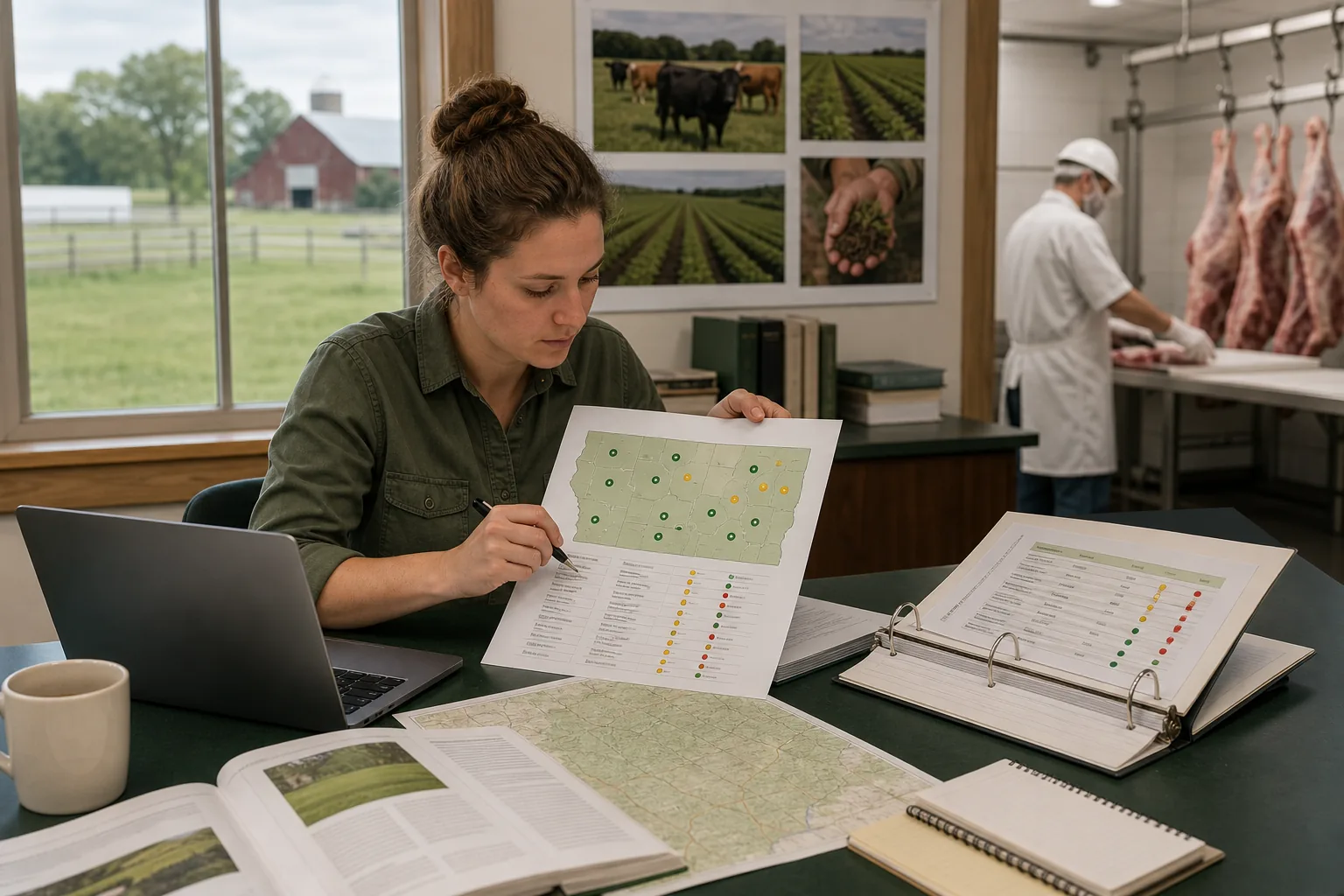 University extension service publications: visual reference for 4. University extension service publications , regional processor lists with inspection status noted