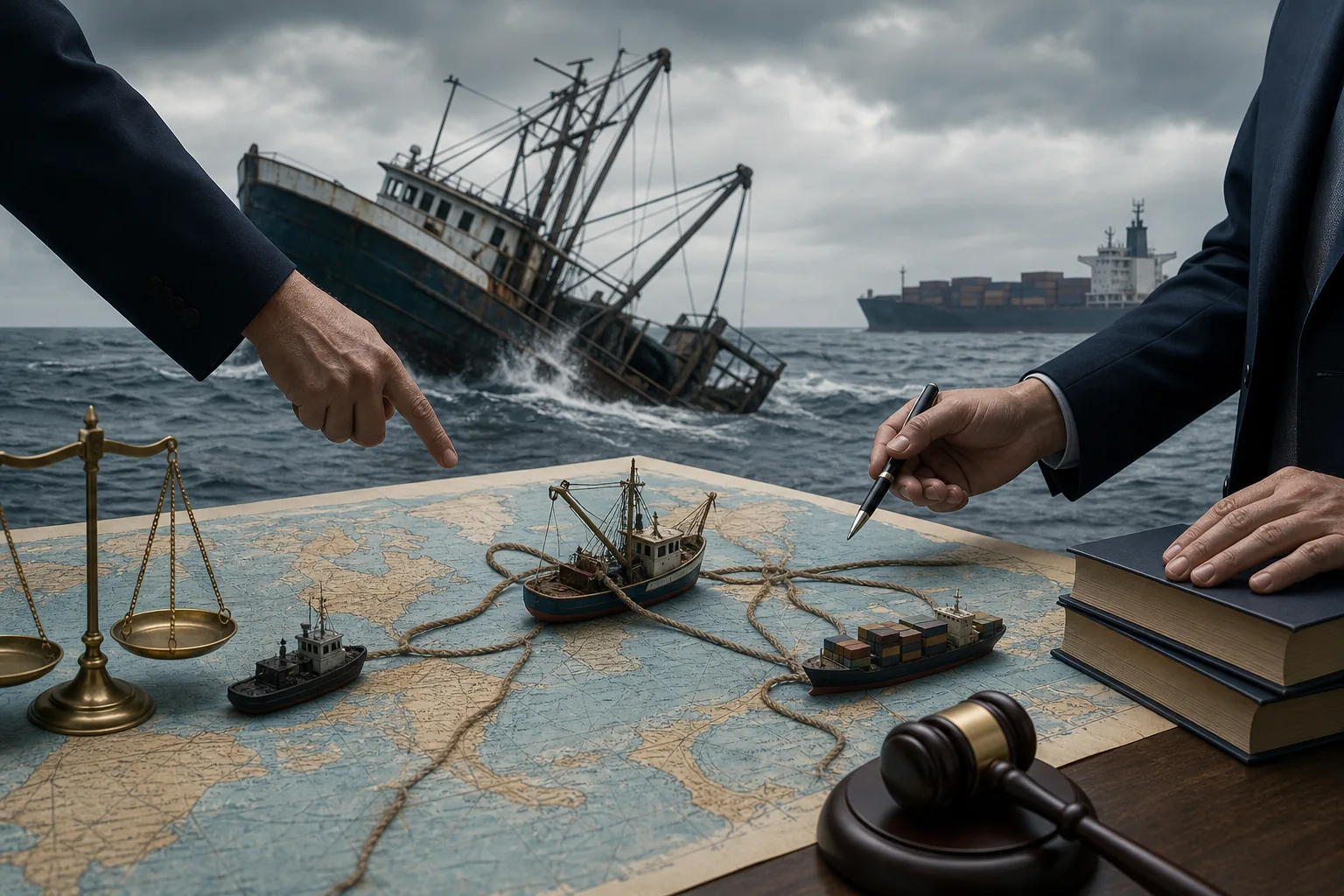 Illustration for Admiralty Litigation Firms