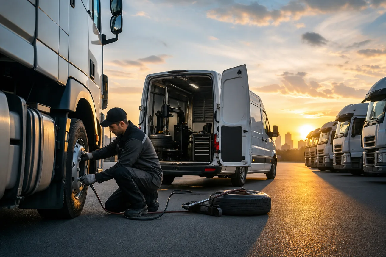 Top Fleet Tire Repair Near Me: 5 Trusted Mobile Services