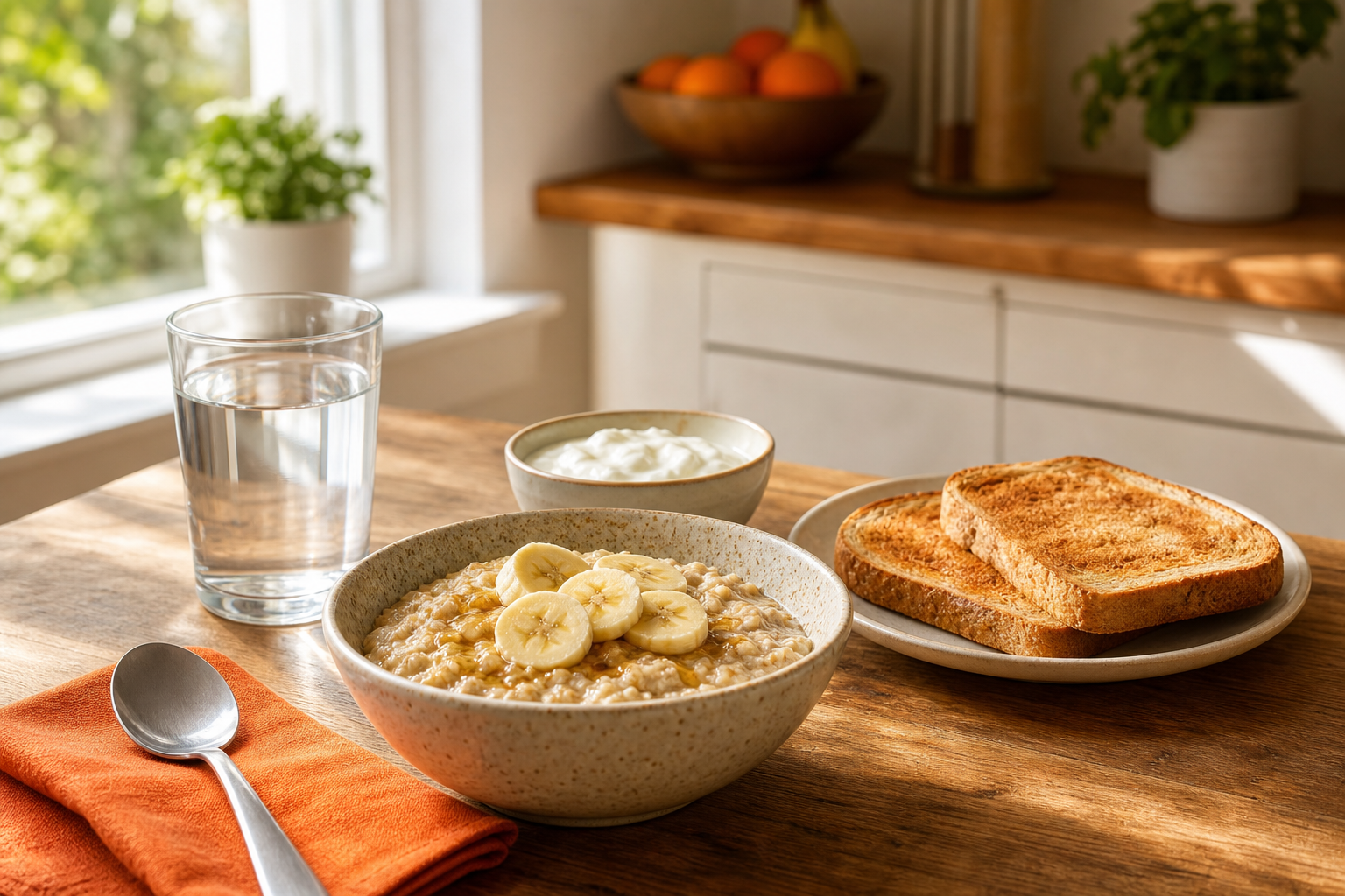 balanced carbohydrates and protein foods before a workout