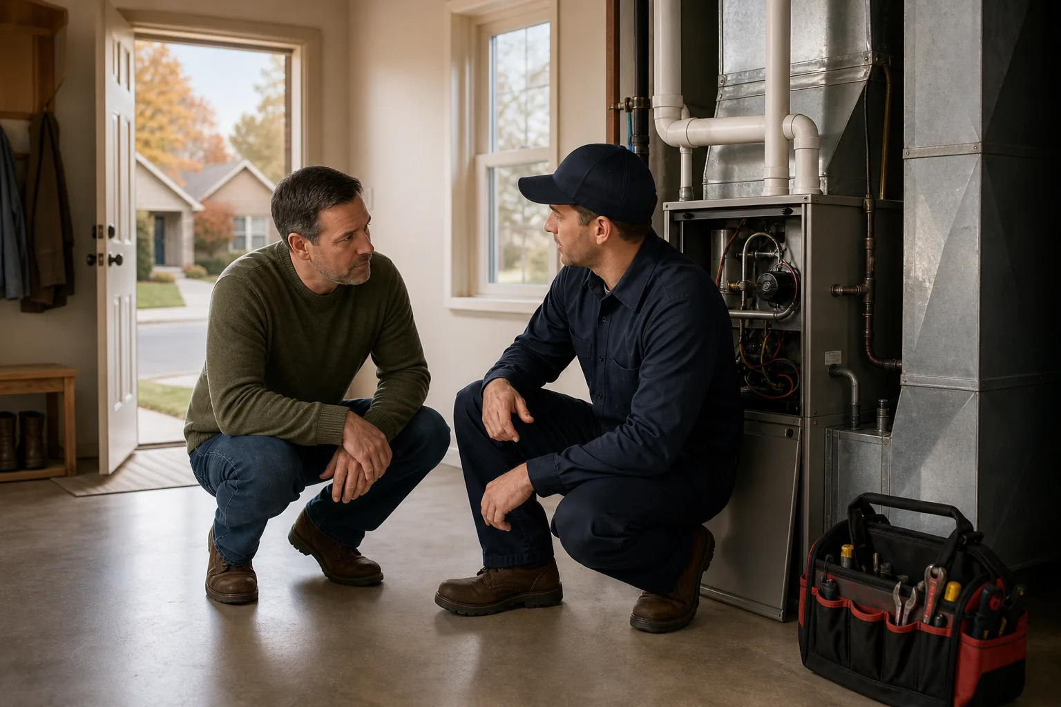 Home Worx Heating and Cooling: visual reference for 1. Home Worx Heating and Cooling , Trusted Local Furnace Repair in Auburn