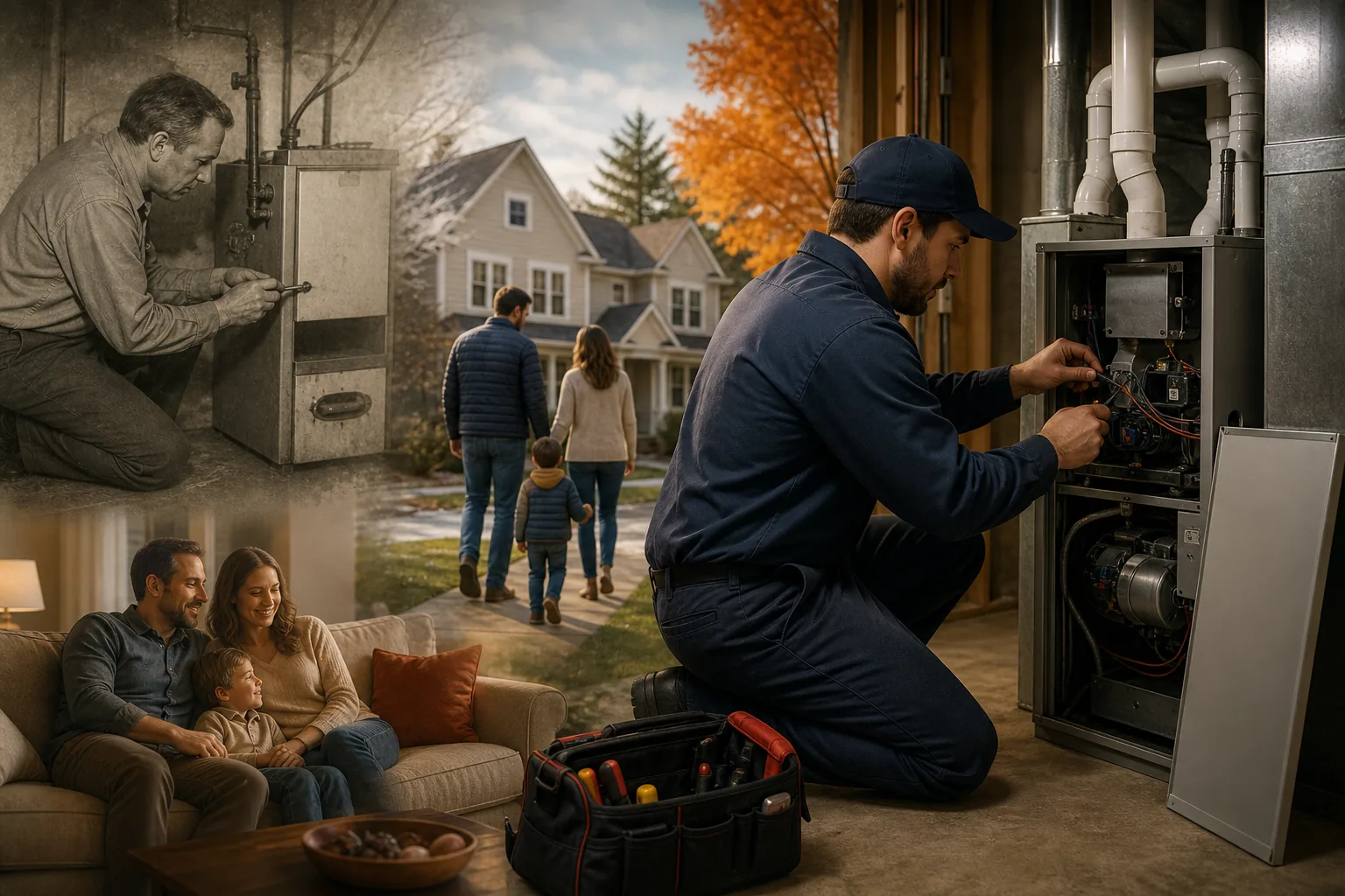 Spoor's Heating and Air Conditioning: visual reference for 2. Spoor's Heating and Air Conditioning , Decades of Service in Auburn