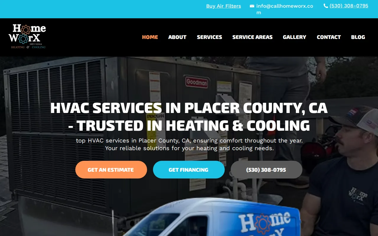 Home Worx Heating and Cooling: visual reference for 1. Home Worx Heating and Cooling (Our Top Pick) — Local Expert Service