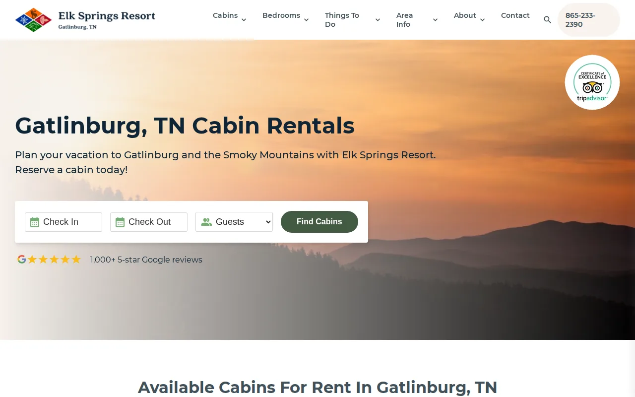 Elk Springs Resort: visual reference for 1. Elk Springs Resort (Our Top Pick)