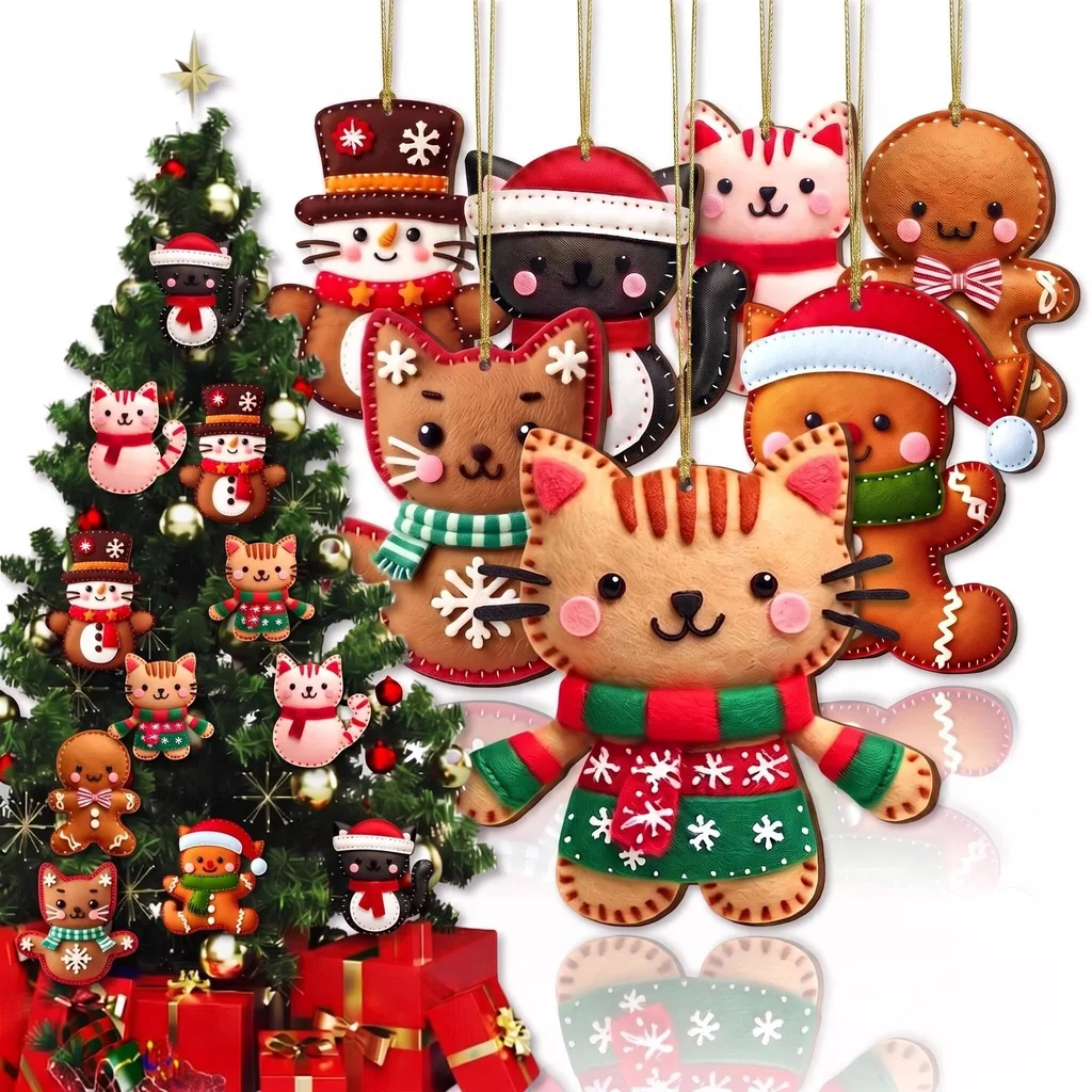 Product photo of AdornJoy Gingerbread Cat