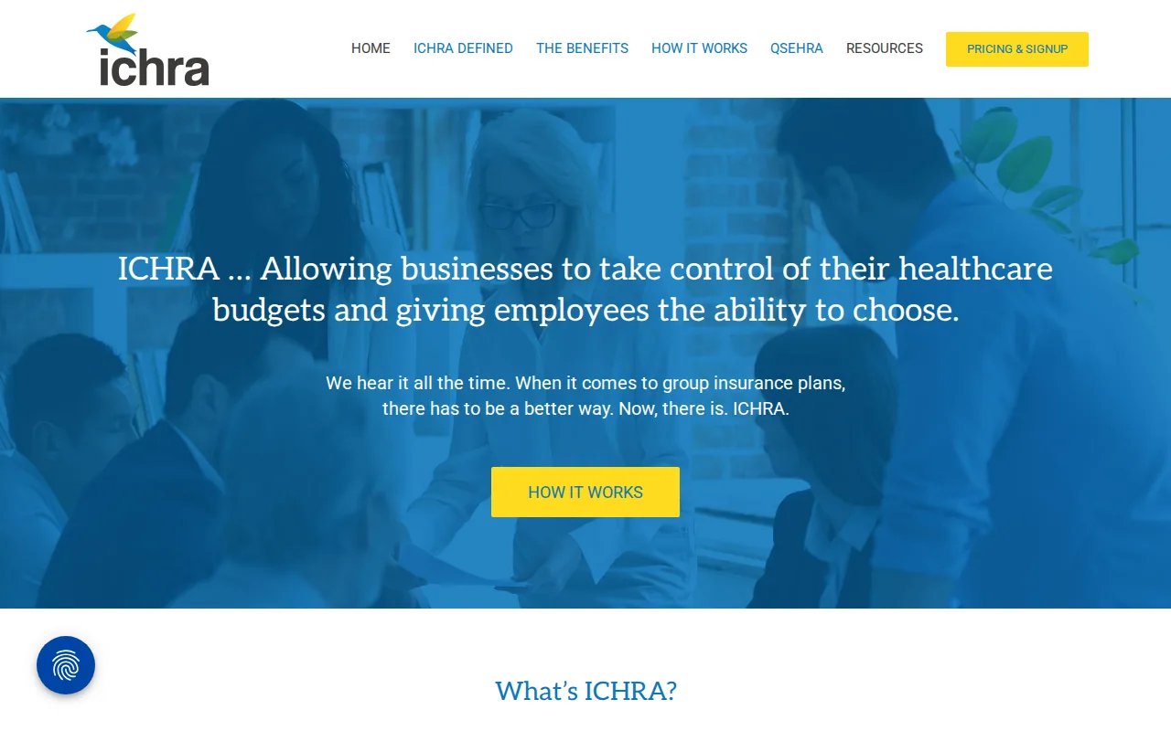 ICHRA: visual reference for 3. ICHRA — Flexible, tax‑advantaged coverage for nonprofits of any size