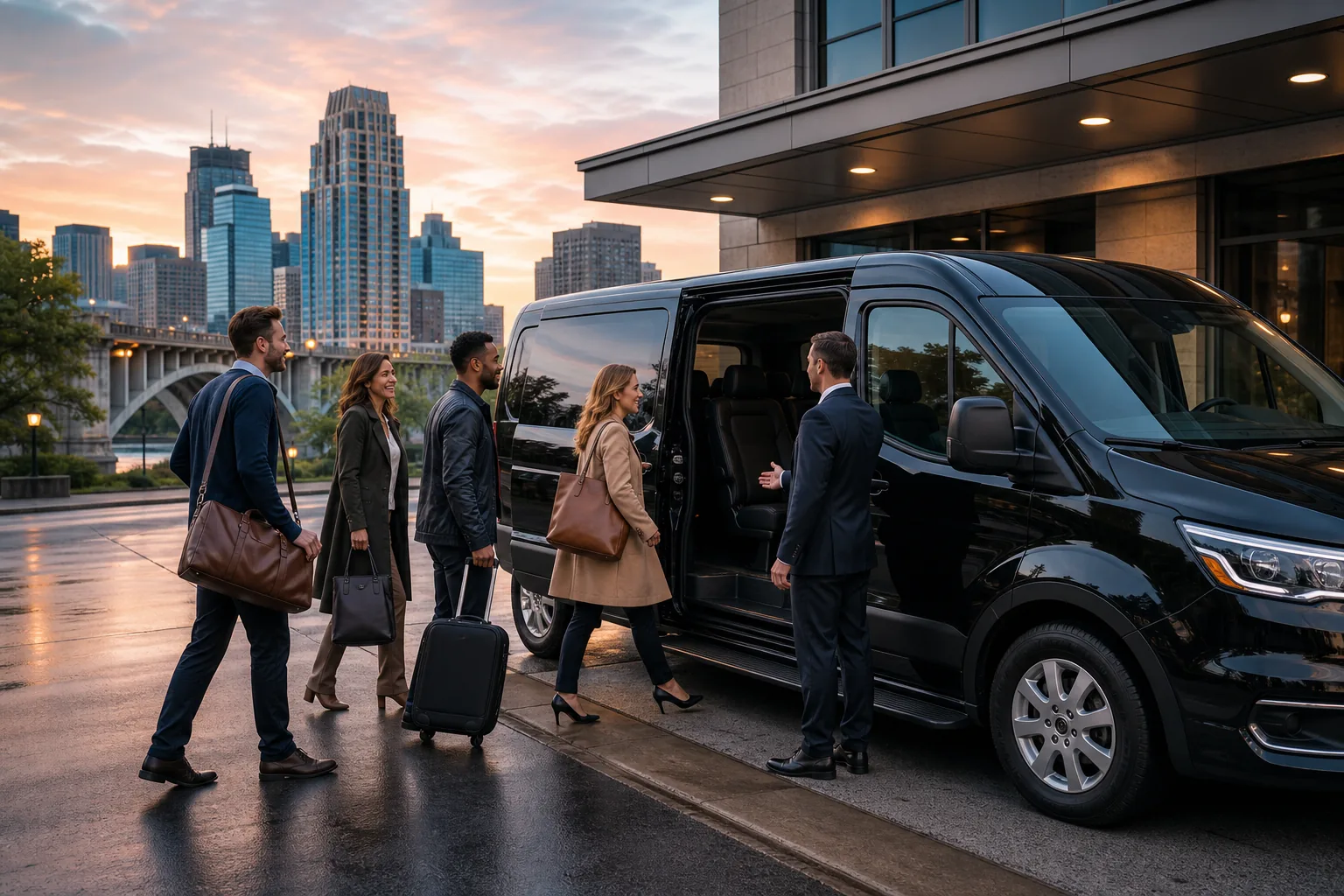 Illustration for Twin Cities Car Service