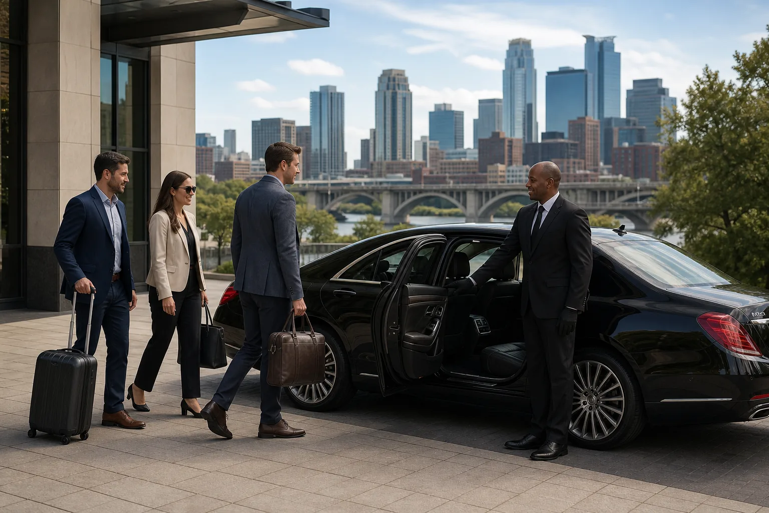 Illustration for MSP Black Car & Chauffeur Service