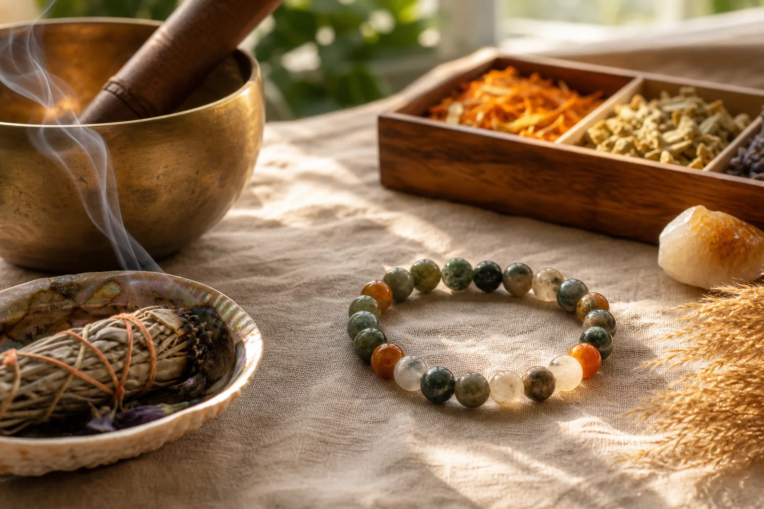 how to cleanse gemstone jewelry with sound smoke and mindful care
