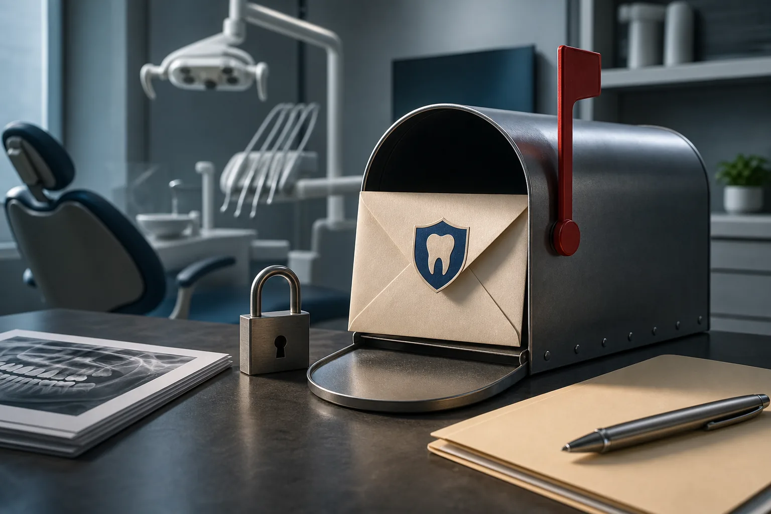 Illustration for HIPAA-Compliant Email
