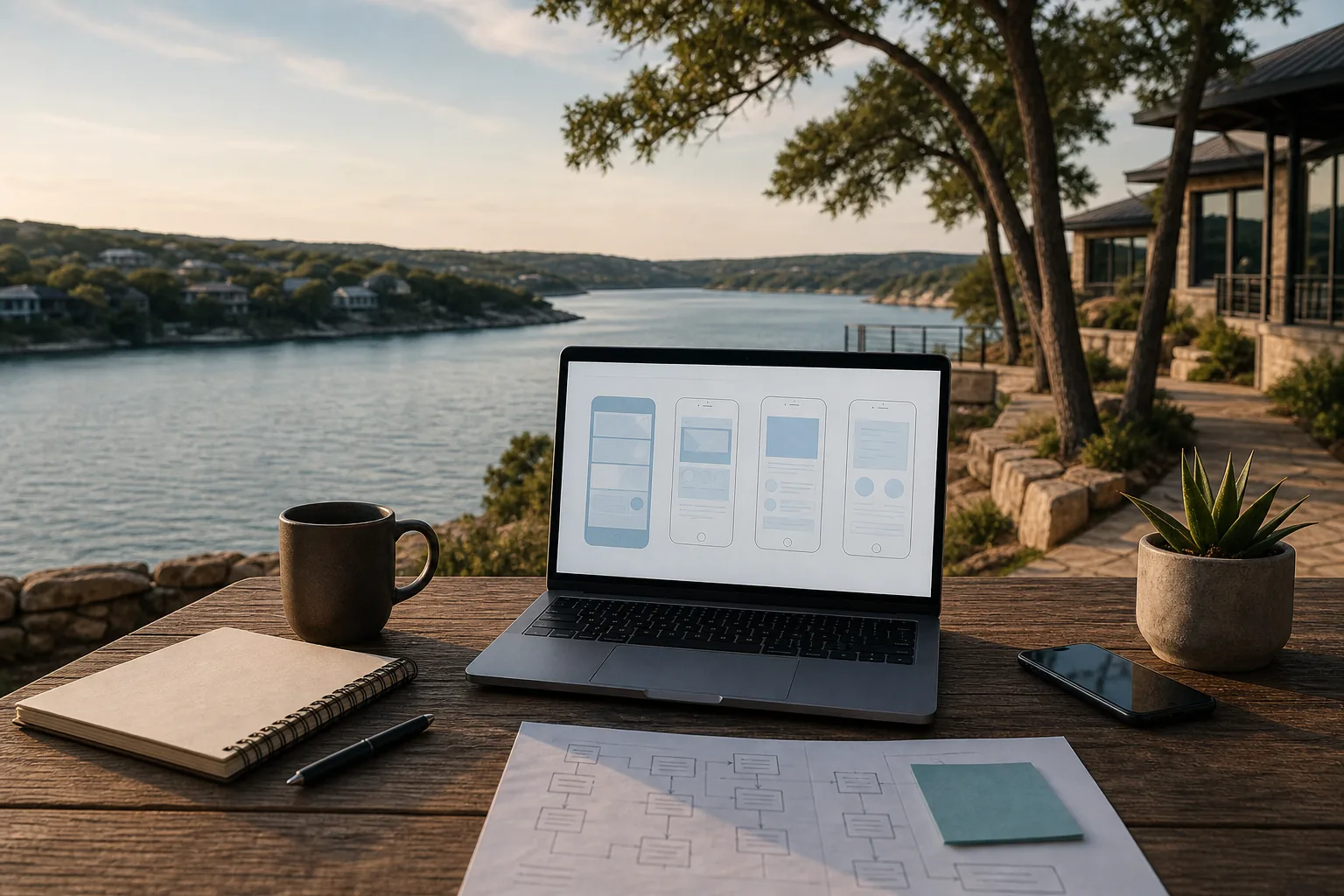 Illustration for Lakeway Web Development