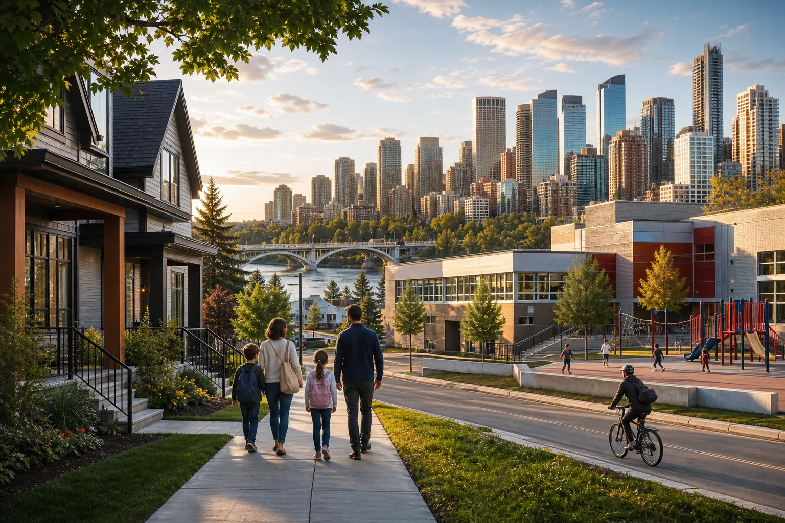 Illustration for Bridgeland / Riverside