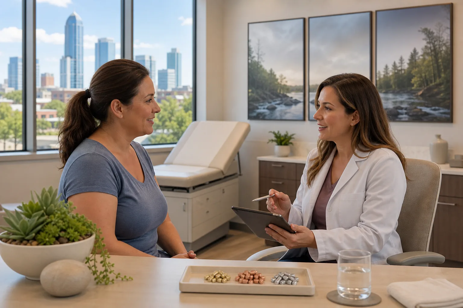 Lamkin Clinic: visual reference for 6. Lamkin Clinic , Established OKC Practice with Hormone and Weight Services