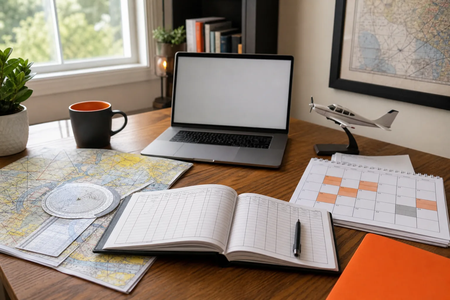 private pilot training schedule budget and flight logbook planning