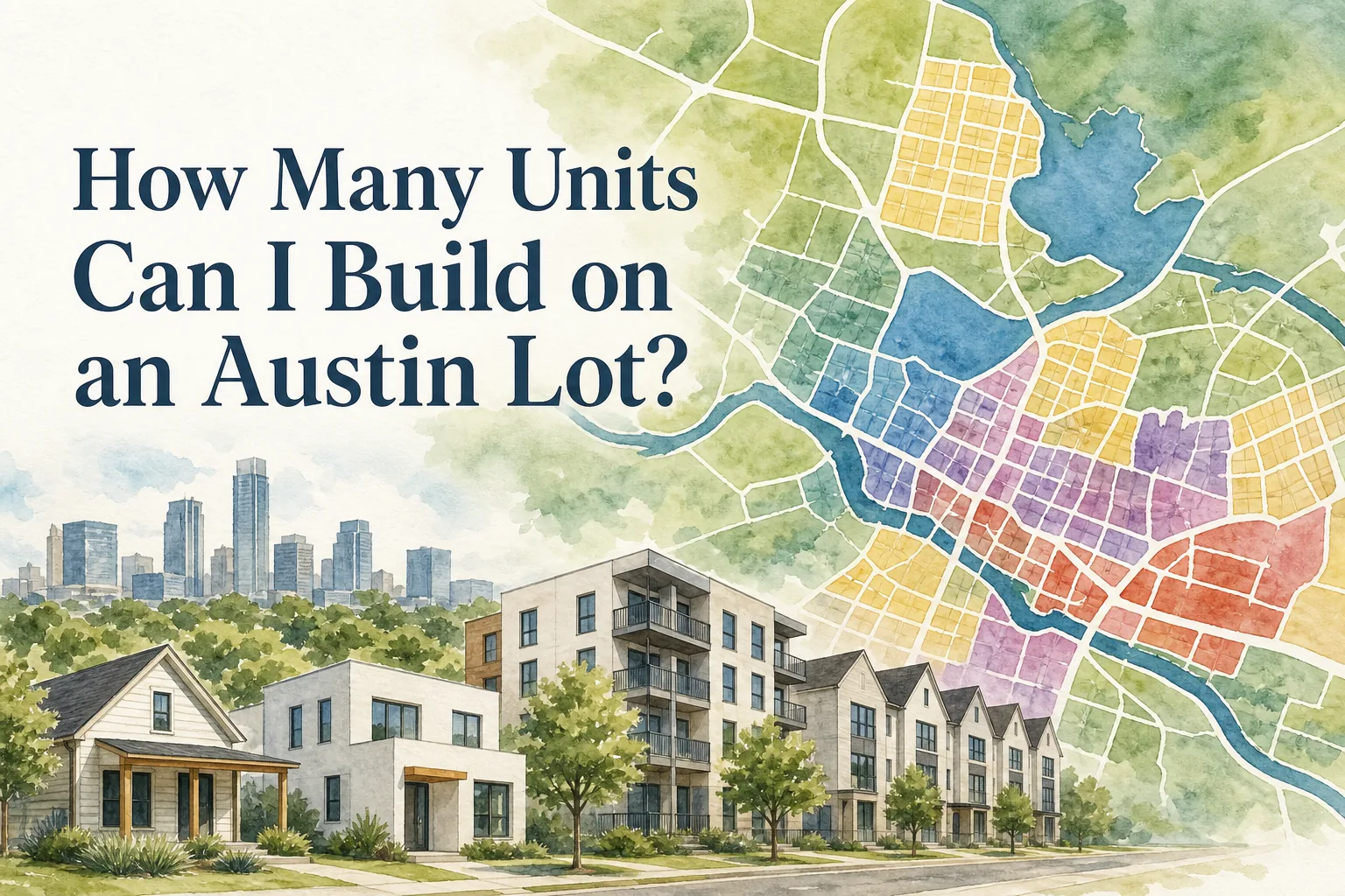 How Many Units Can I Build on an Austin Lot?
