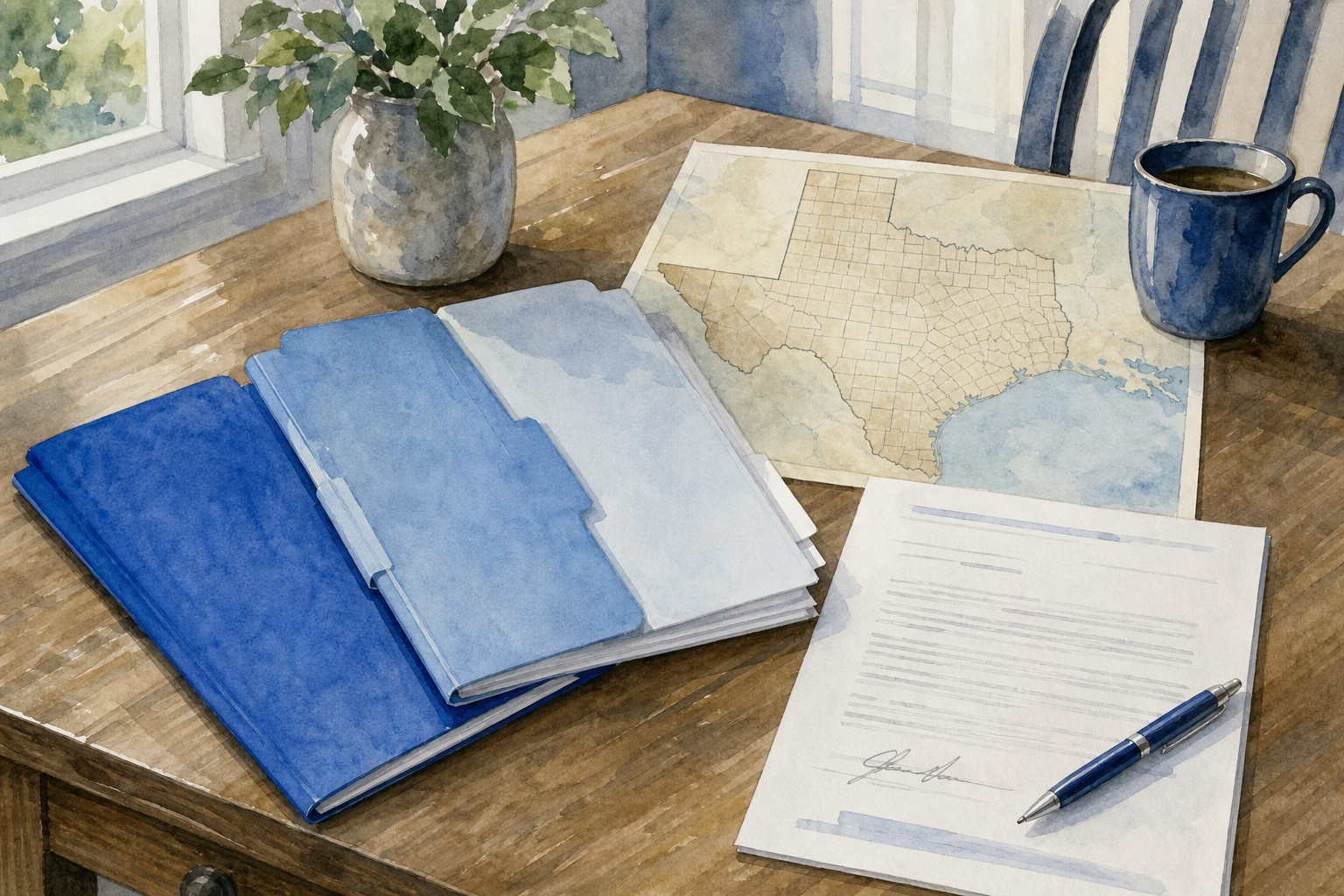 Texas closing cost factors for conventional, FHA, VA loans, location, and contract terms.