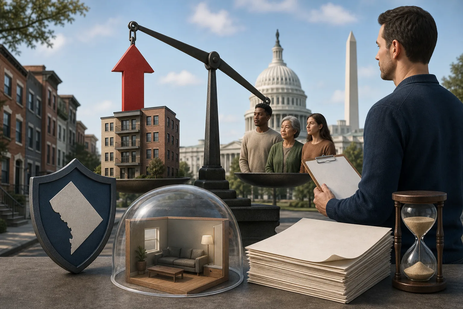 Illustration for District of Columbia Rent Control
