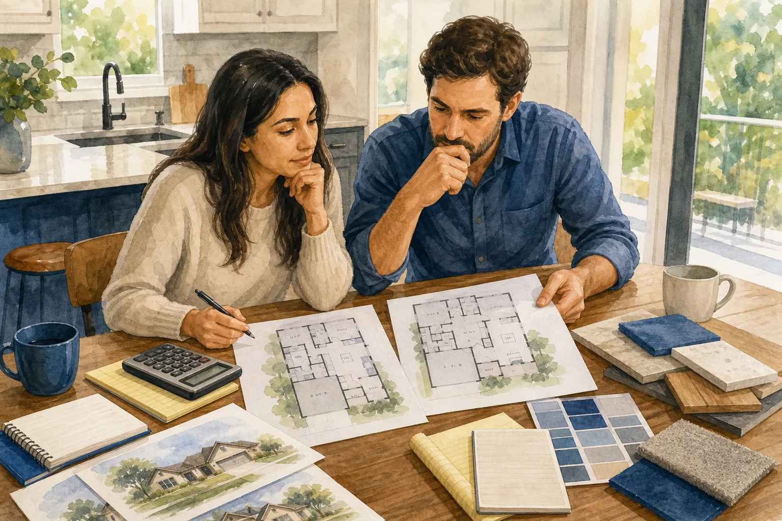 comparing DFW new construction builders, communities, base prices, and home upgrades