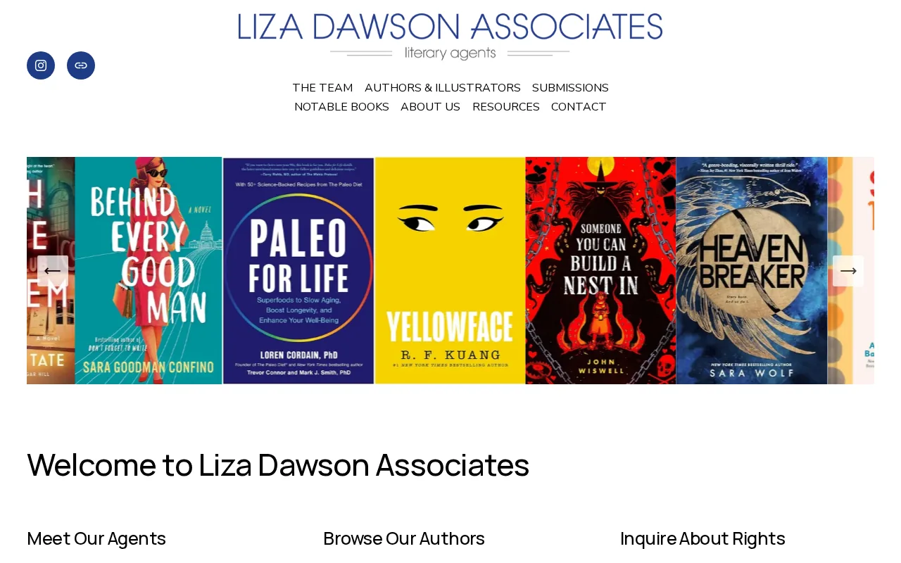 Liza Dawson Associates: visual reference for 8. Liza Dawson Associates — Best for Narrative and General Non-Fiction