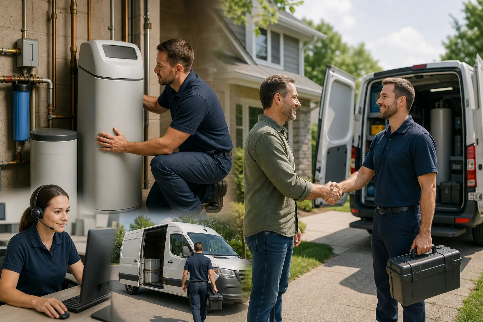 Illustration for Aquasential Smart HE Water Softener