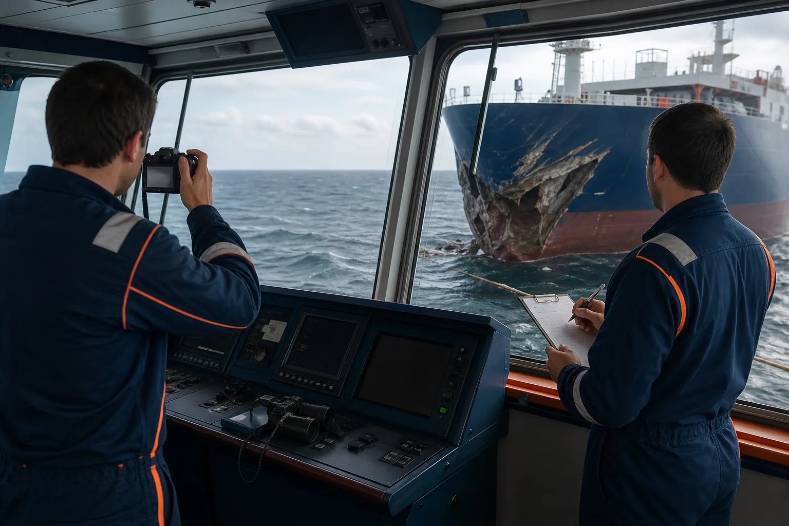 How to Document a Ship Collision for a Legal Claim