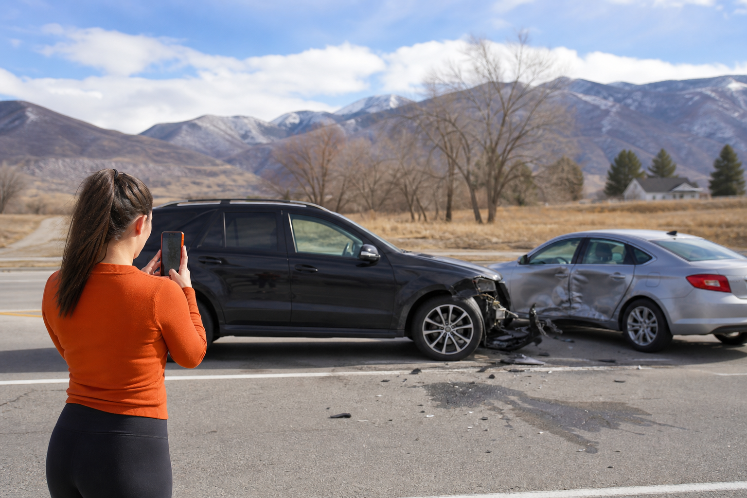 documenting car accident evidence for a Utah personal injury claim