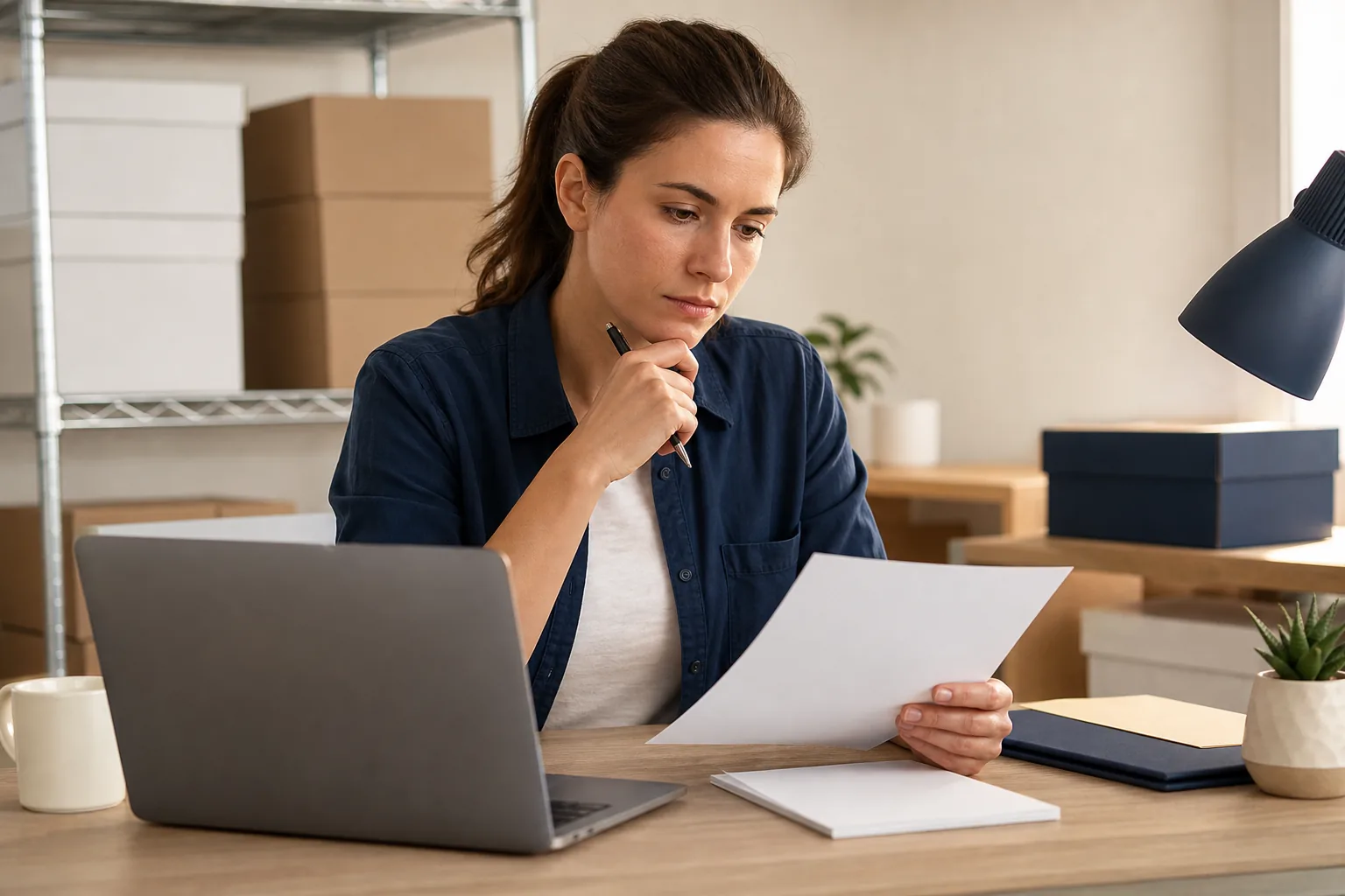 Small-business owner checking who should complete Form W-9