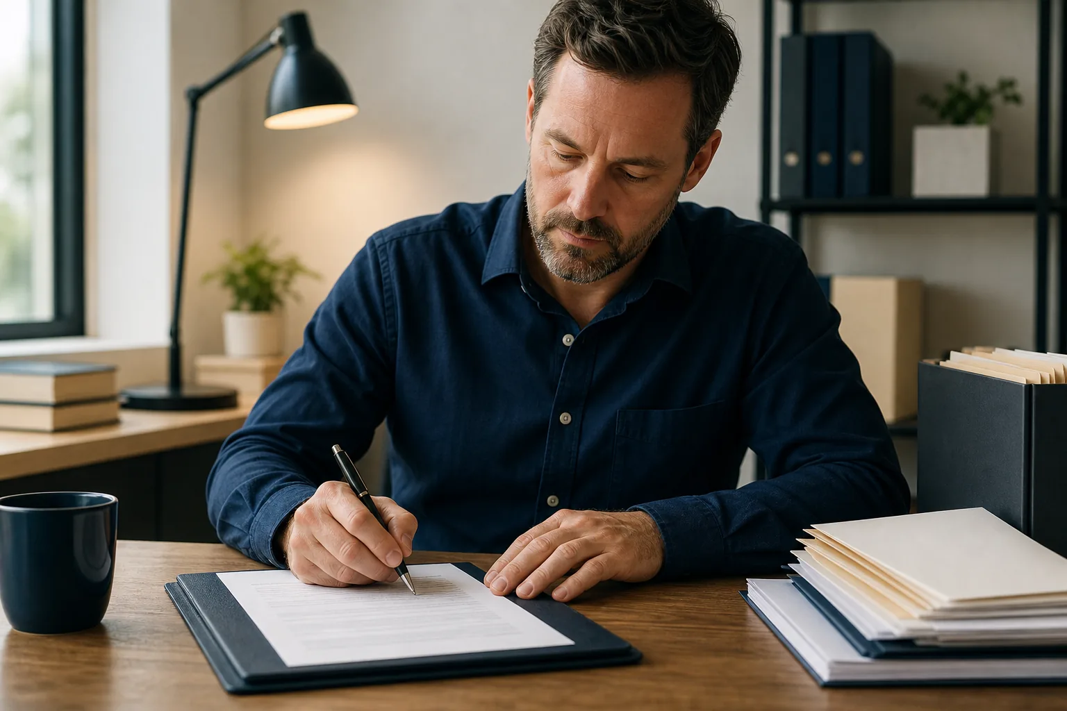 business owner signing and certifying Form W-9