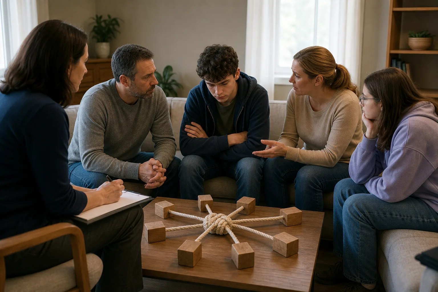 Illustration for Functional Family Therapy
