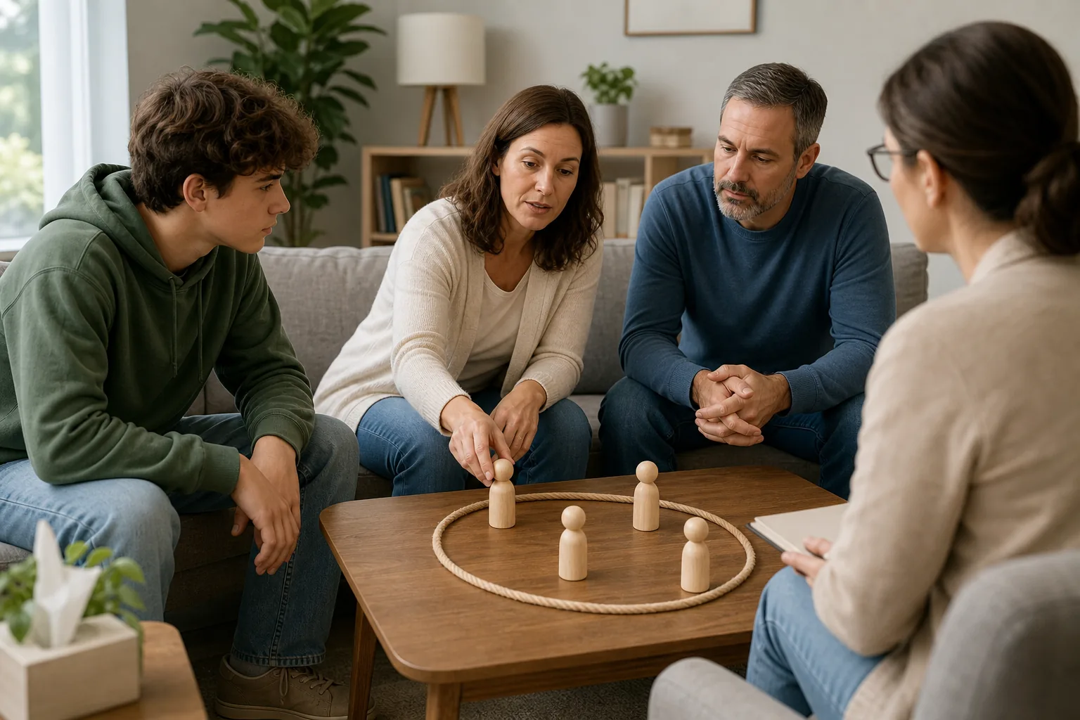 Illustration for Brief Strategic Family Therapy