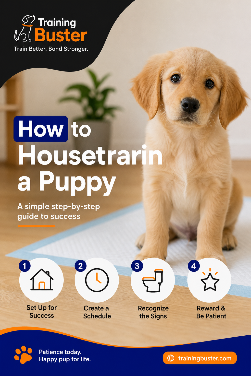 A photorealistic image related to how-to-housetrain-a-puppy. Alt: how-to-housetrain-a-puppy