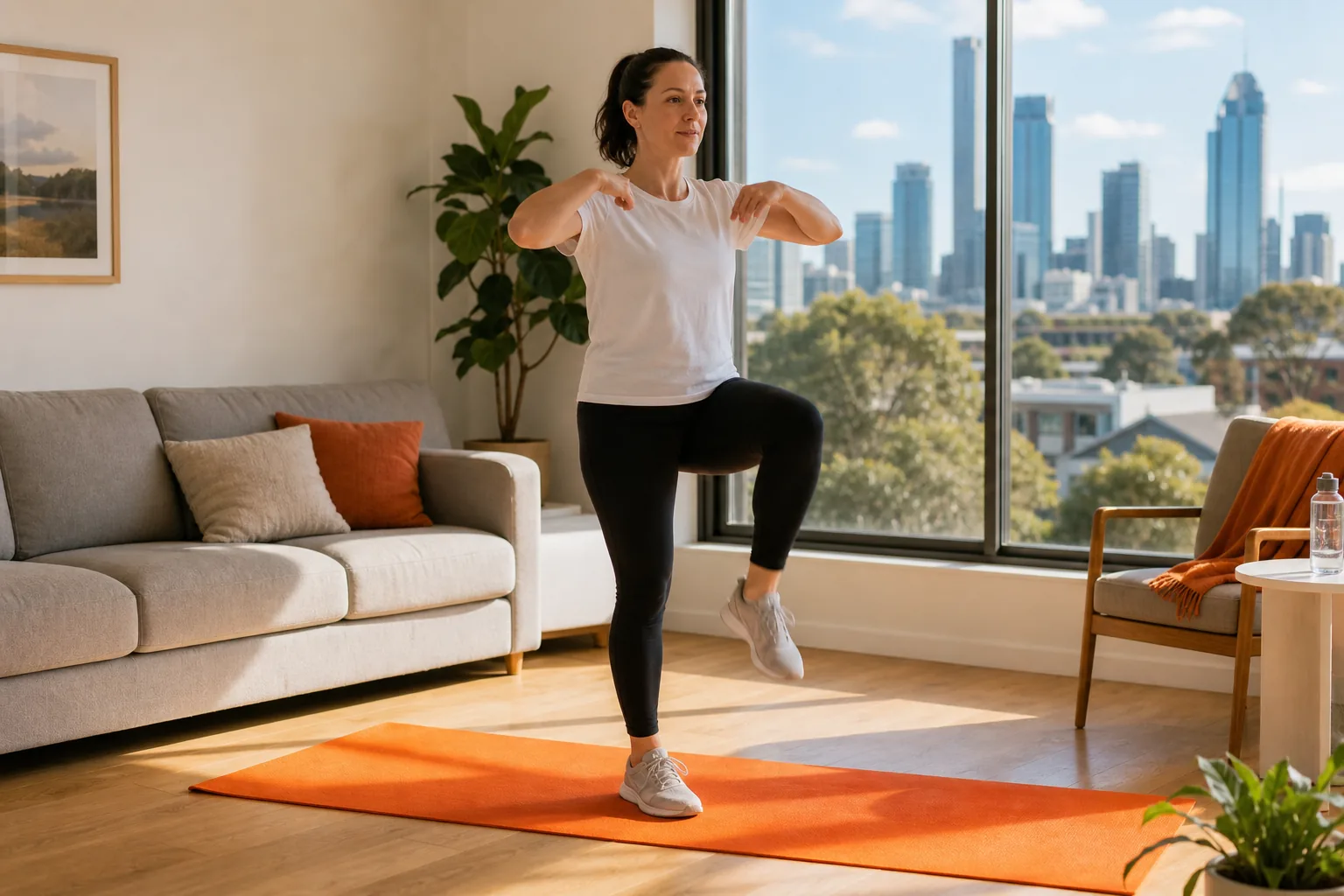 Warm-up movements before flexibility exercises