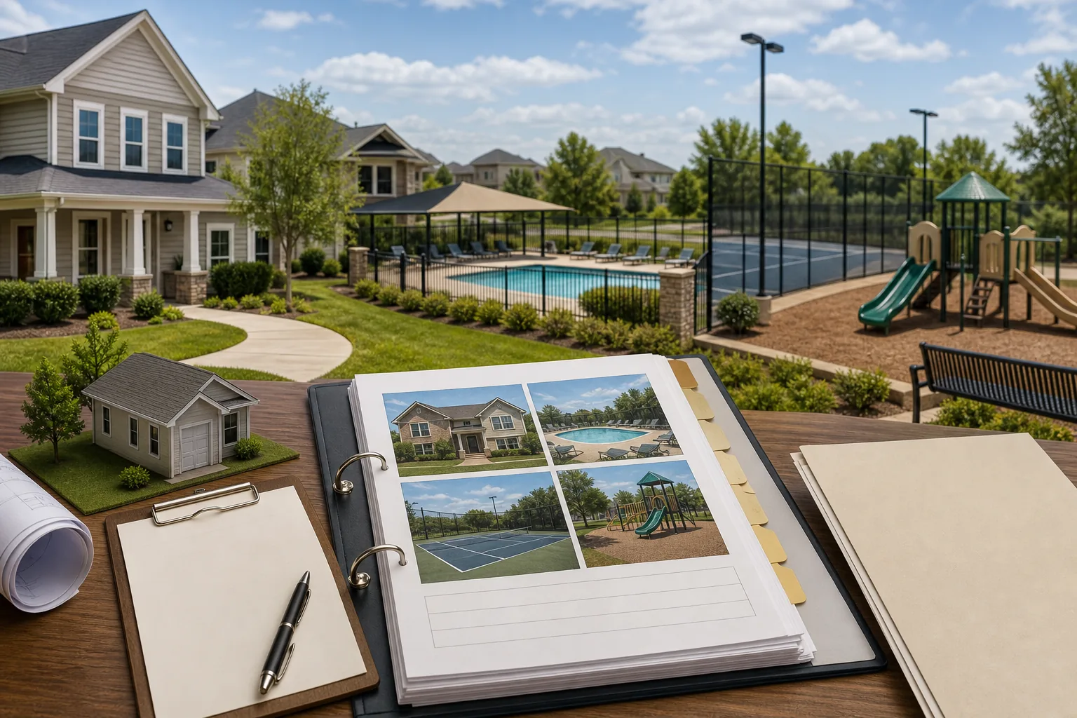 Illustration for HOA Amenities