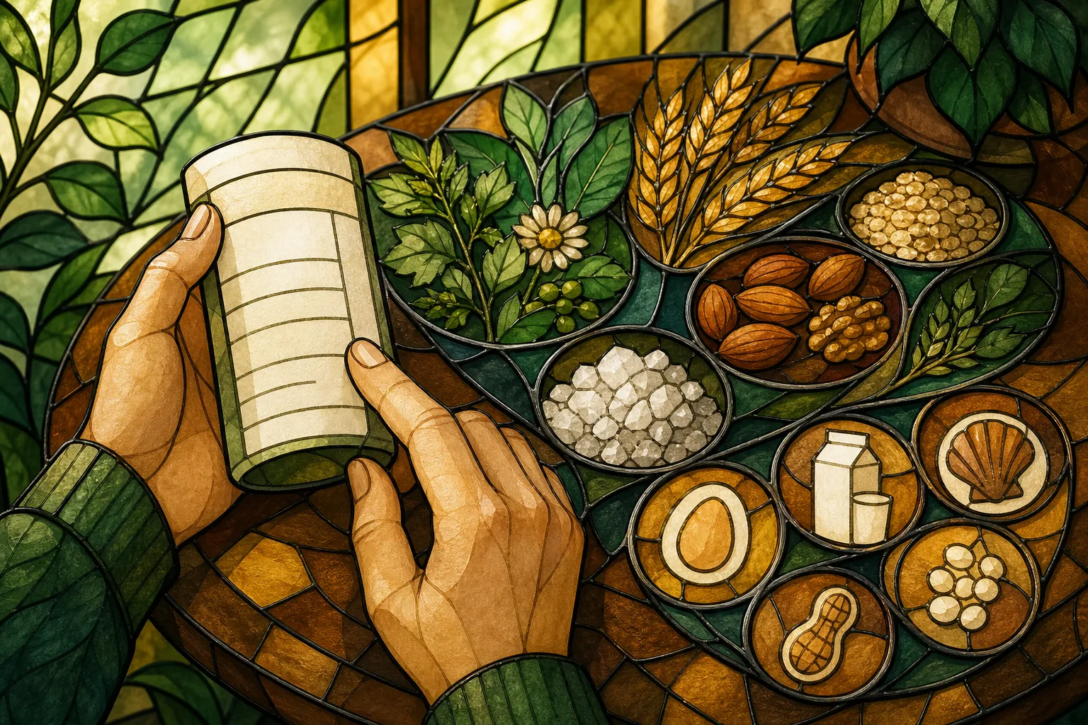 Ingredient-list and allergen checks for reading supplement labels safely.