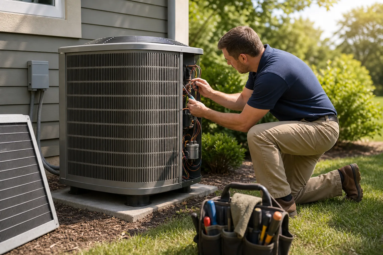 Illustration for Seasonal AC Tune-Ups