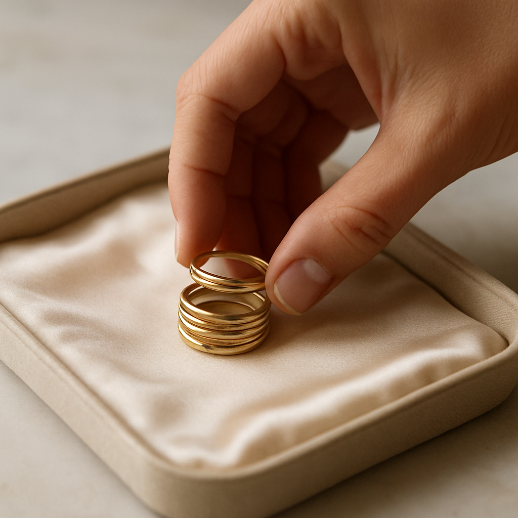 how to stack rings without scratching: a practical guide for jewelry l ...