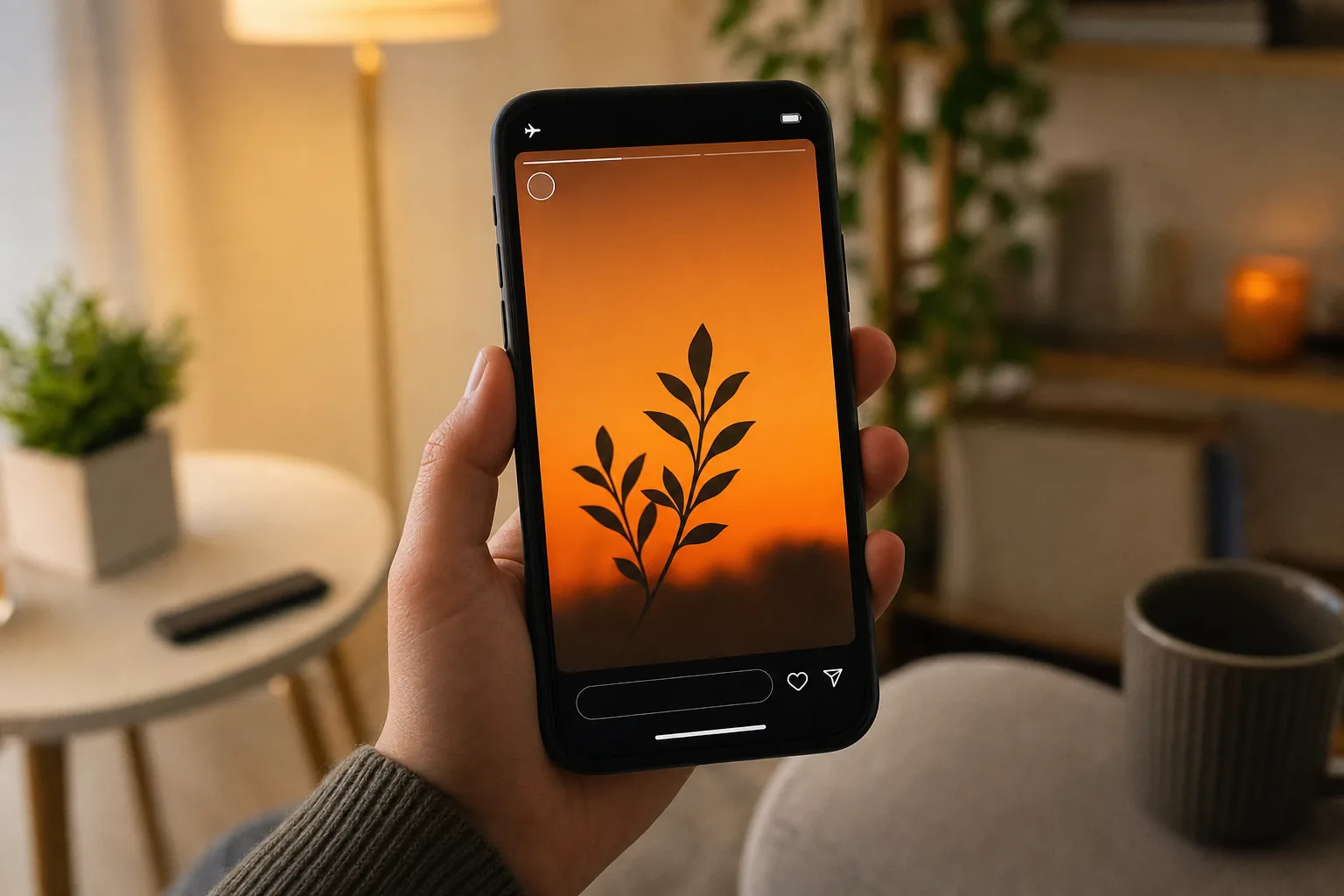 Cautious mobile methods for previewing Instagram Stories